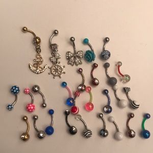 Belly Button ring lot bundle